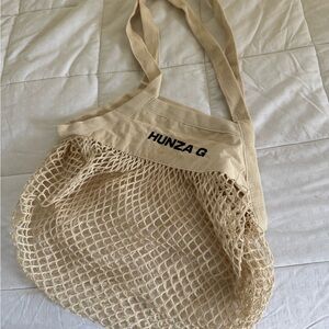 Hunza G Cream Bag